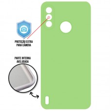 Capa Motorola Moto E7 Power - Cover Protector Verde Abacate